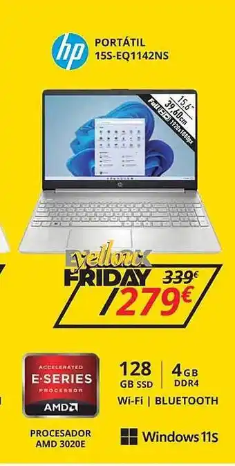 Dynos Informática Hp portátil 15s-eq1142ns oferta