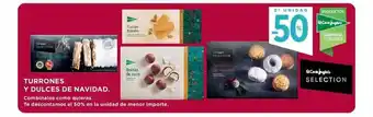 Hipercor Turrones y dulces de navidad oferta