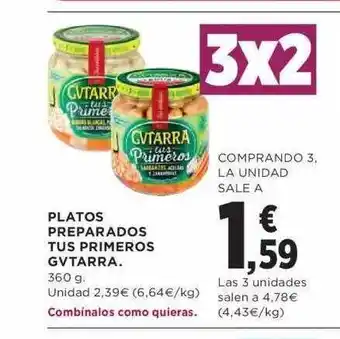 Hipercor Platos preparados tus primeros gvtarra oferta