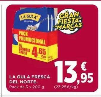 Hipercor La gula fresca del norte oferta