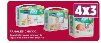 Hipercor Pañales chicco oferta