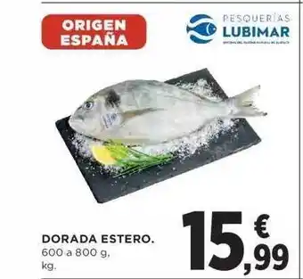 Hipercor Dorada estero lubimar oferta