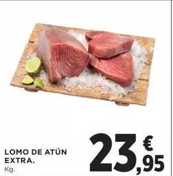 Hipercor Lomo de atún extra oferta