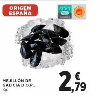 Hipercor Mejillón de galicia d.o.p. oferta