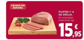Hipercor Filetes 1a a de añojo oferta