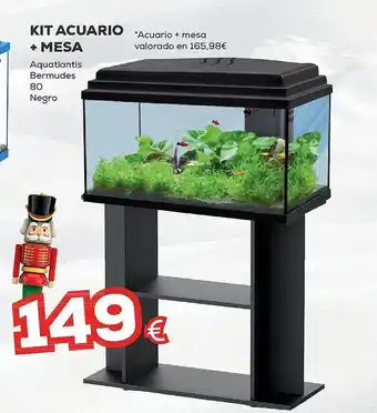 Kiwoko Kit acuario + mesa oferta