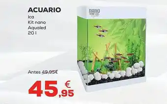 Kiwoko Acuario ica kit nano aqualed oferta