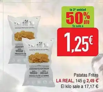 Masymas La 2a unidad 50% patatas fritas la real oferta