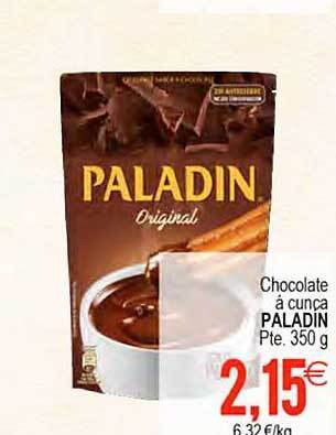 Plenus Supermercados Chocolate á cunça paladíñ pte. oferta