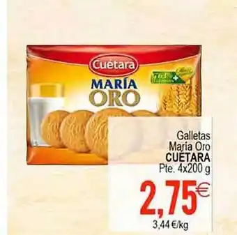 Plenus Supermercados Galletas maria oro cuetara pte oferta
