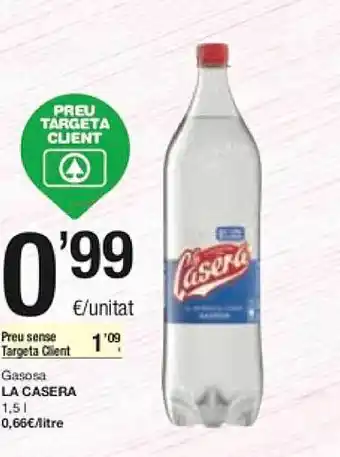 SPAR Gasosa la casera oferta