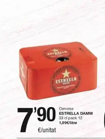 SPAR Cervesa estrella damm oferta