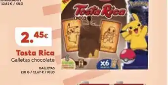 Tosta rica galletas chocolate