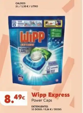 SPAR Fragadis Wipp express power caps oferta