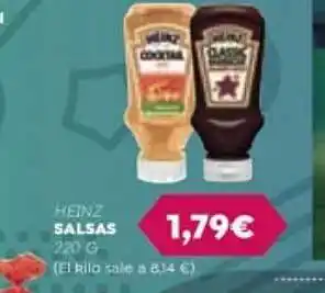 SPAR Fragadis Heinz salsas oferta