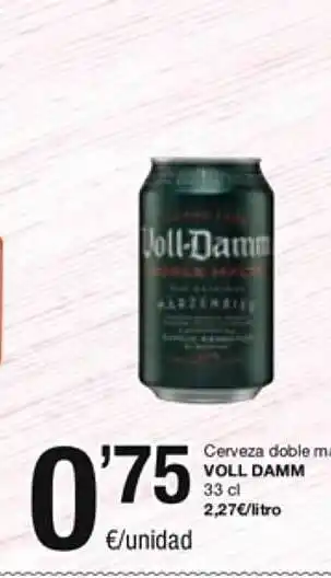 SPAR Fragadis Cerveza doble malta voll damm oferta