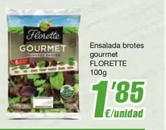 SPAR Fragadis Ensalada brotes gourmet florette oferta