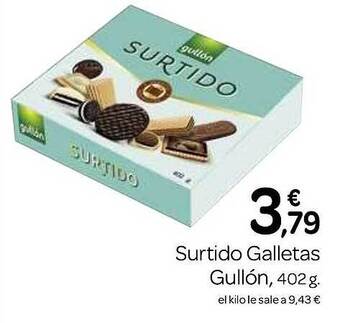 Supermercados El Jamón Surtido galletas gullón oferta