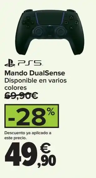 Carrefour Mando dualsense playstation oferta