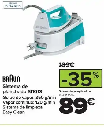 Carrefour Sistema de planchado si1013 braun oferta