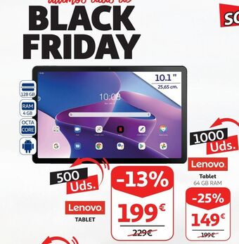 Alcampo Tablet lenovo oferta