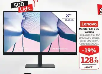 Alcampo Monitor lenovo oferta