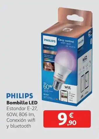 Alcampo Bombilla philips oferta