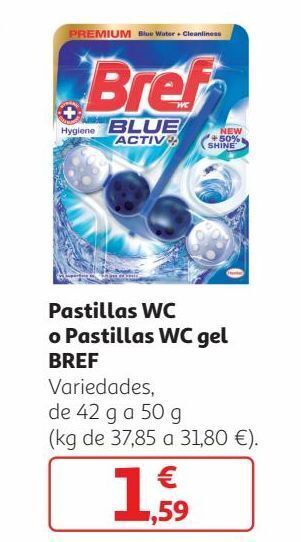 Alcampo Pastillas para wc bref oferta