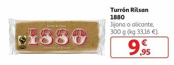 Alcampo Turrón 1880 oferta