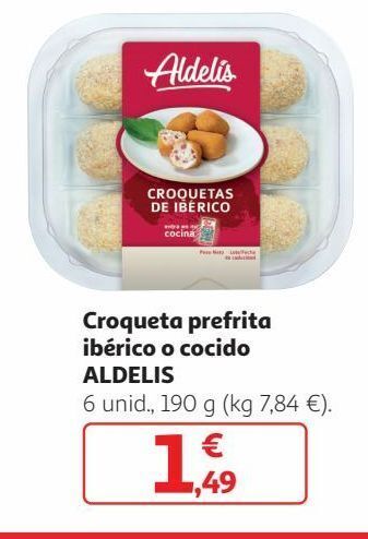 Alcampo Croquetas oferta