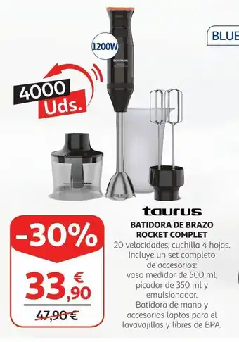 Alcampo Batidora de brazo taurus oferta
