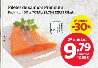 La Sirena Filetes de salmón premium oferta