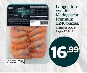 La Sirena Langostinos cocidos premium oferta