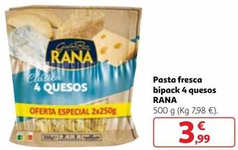 Alcampo Pasta fresca rana oferta