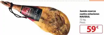 Alcampo Jamón reserva navidul oferta