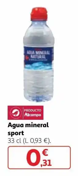Alcampo Agua auchan oferta
