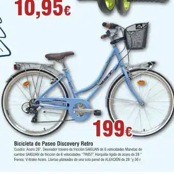 FROIZ Bicicleta de paseo oferta