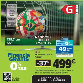 Carrefour Smart tv oferta