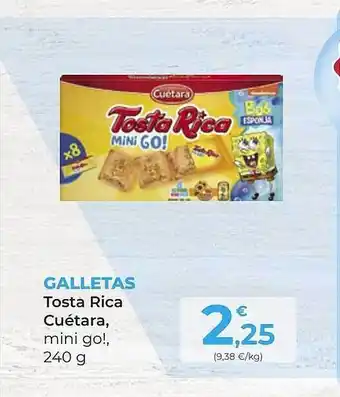 SPAR Gran Canaria Galletas tosta rica cuétara mini go! oferta