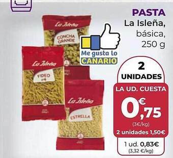 SPAR Gran Canaria Pasta la isleña oferta
