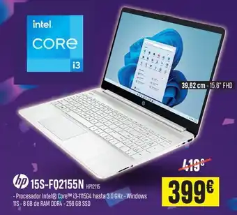 PCBox Ordenador portátil hp oferta