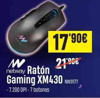 PCBox Ratón netway oferta