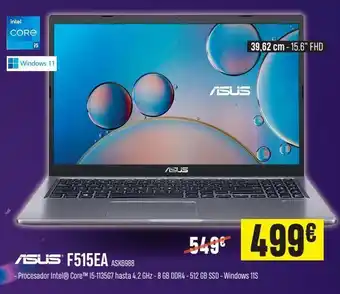 PCBox Ordenador portátil asus oferta