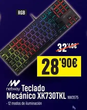 PCBox Teclado netway oferta