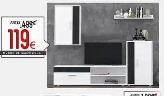 Atrapamuebles Mueble de salón 210cm oferta