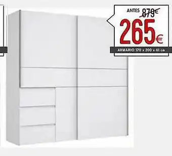 Atrapamuebles Armario 170 x 200 x 61 cm oferta