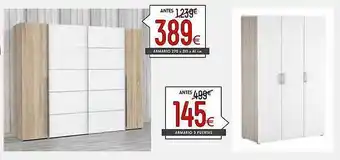 Atrapamuebles Armario 270 x 210 x 61 cm armario 3 puertas oferta