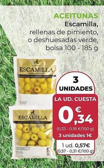 SPAR Gran Canaria Aceitunas escamilla oferta