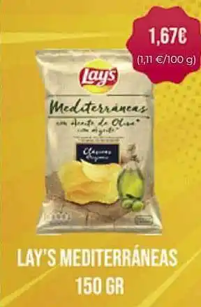 SPAR Gran Canaria Lay's mediterráneas oferta