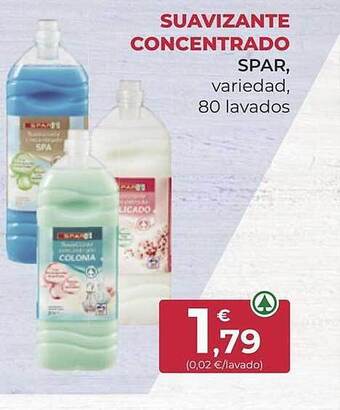 SPAR Gran Canaria Suavizante concentrado spar oferta